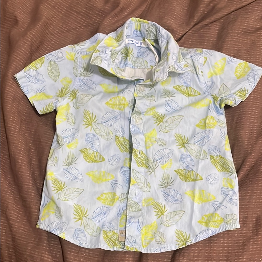 Mayoral Hawaiian shirt